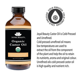 JOYAL BEAUTY face and skin care oil application.