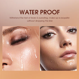 Joyeee palette applied to cheek to demonstrate contour for natural dimension.