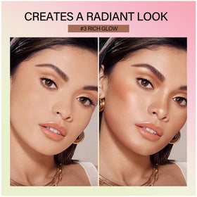 Joyeee Concealer Contouring Palette includes brush for precise blending and contouring.