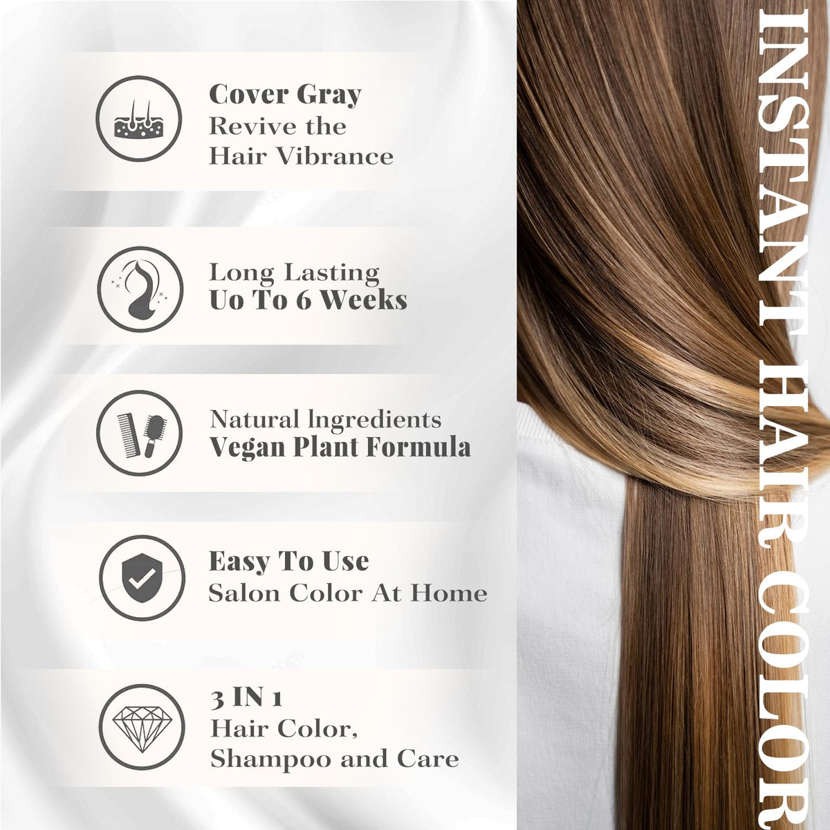 Joyful Young easy at-home application on dry hair with 15–30 minute processing.