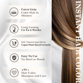 Joyful Young Golden Brown Shampoo color deposit detail highlights sun-kissed finish