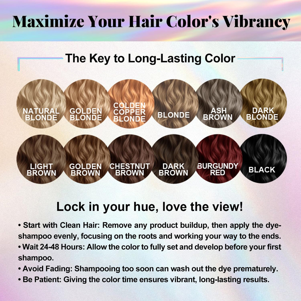 Joyful Young nourishing finish adds softness, shine, and balanced tone.