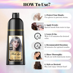 Joyful Young vegan, ammonia-free formula highlighted for gentle coloring.
