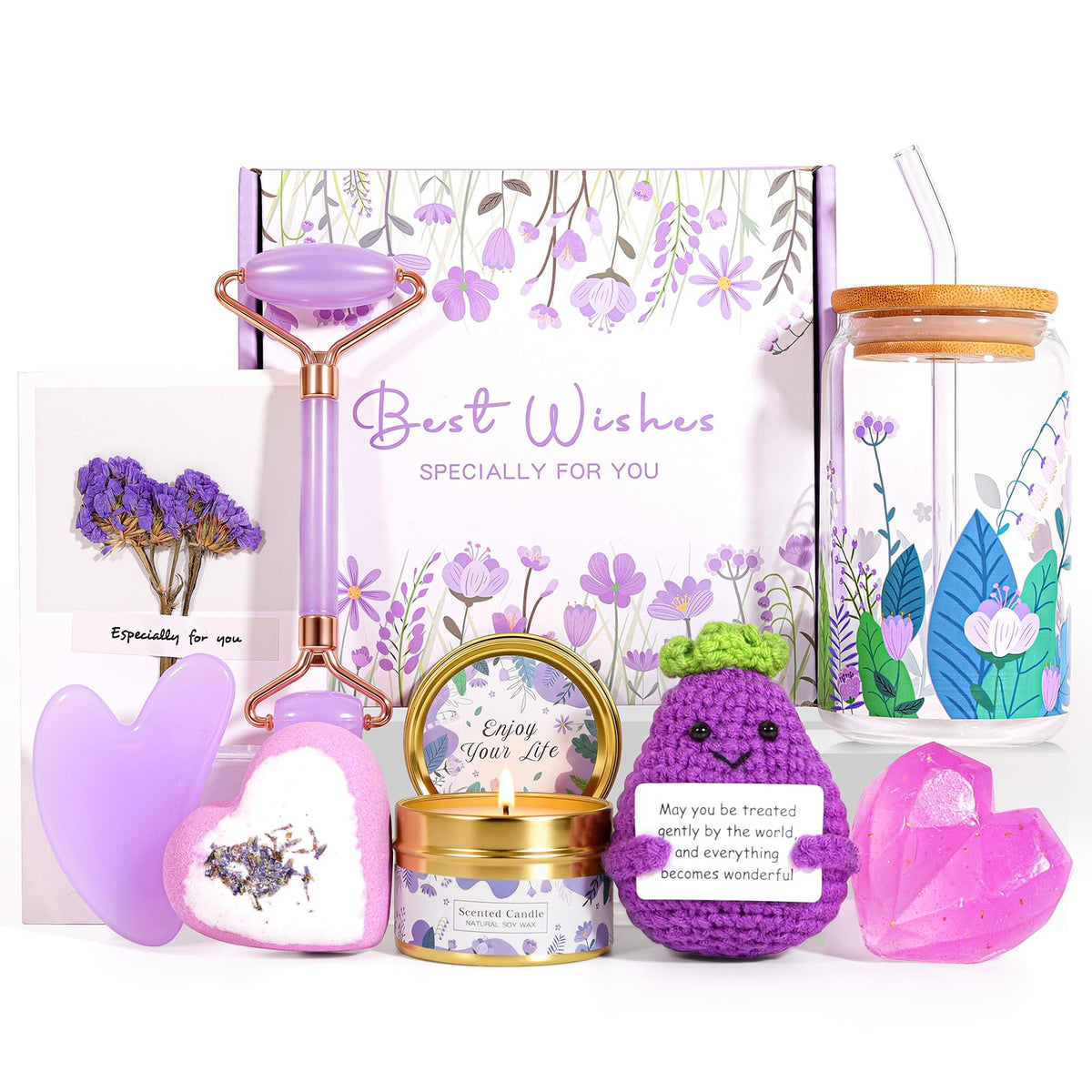 JOYOFUN Mothers Day Gift Basket unboxing reveals a curated set for celebrations.