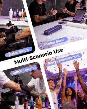 Joysea app interface enables one-tap print and design scanning.