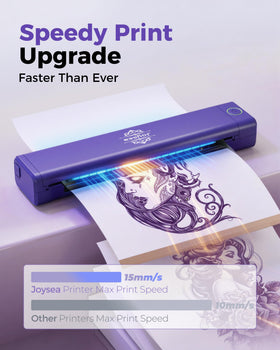Inkless thermal printing delivers clean images without ink cartridges.