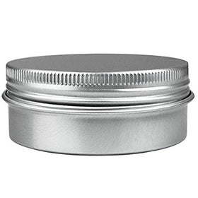 JOYWENG 2 oz tin pocket size in hand for on the go.