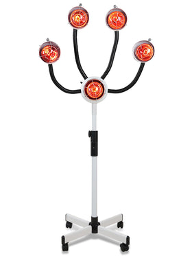 JPWDDWYT 5 head infrared lamp for even heating across hair sections