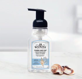 J.R. Watkins 9oz Ocean Breeze bottle, ideal for kitchen or bathroom use.