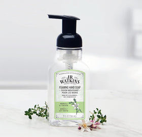 J.R. Watkins alcohol-free hand wash reduces irritation while cleansing
