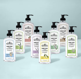 J.R. Watkins Aloe Green Tea fragrance adds calming aroma during cleansing.