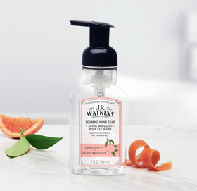 J.R. Watkins cruelty-free Leaping Bunny certification indicated.