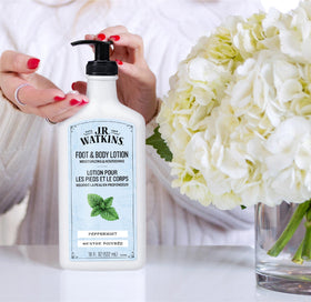 Two 18-ounce J.R. Watkins bottles in a convenient 2-pack