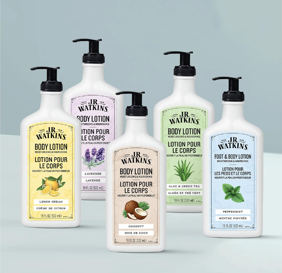 Ingredients spotlight: aloe, oats, calendula in J.R. Watkins lotion