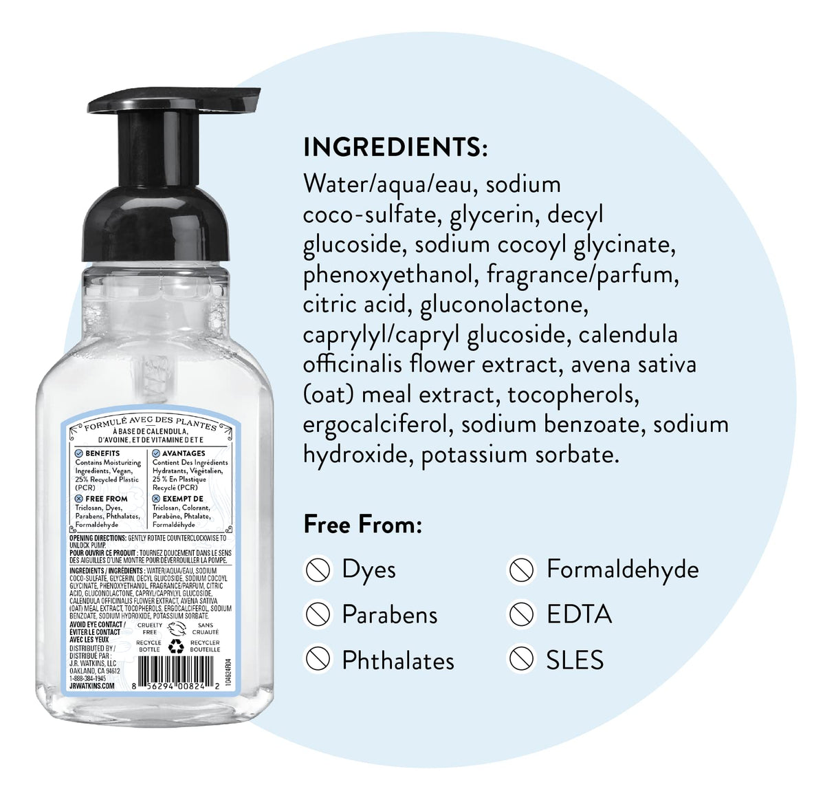 J.R. Watkins eco-friendly packaging supports sustainable daily use.