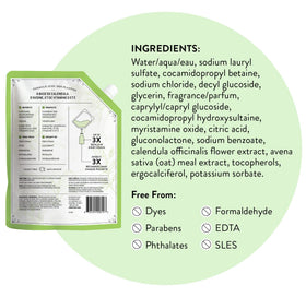 J.R. Watkins plant based ingredients highlight gentle cleansing for daily use.