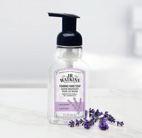 Skin-nourishing calendula and oats in J.R. Watkins soap soften hands.