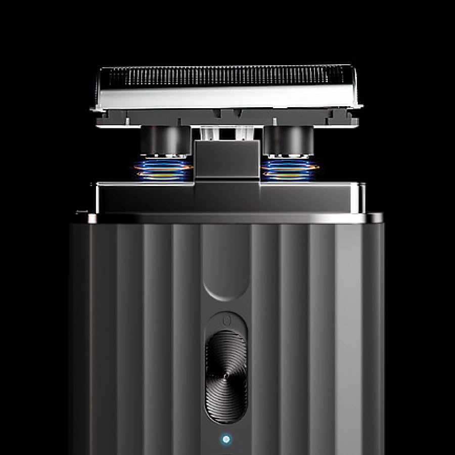 JRL Onyx shaver side angle highlighting contour-following ultra-thin foil