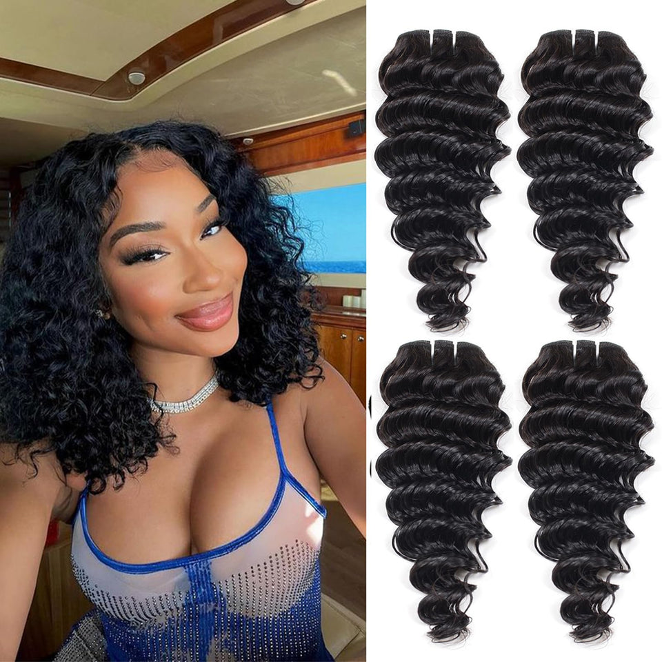 JTdebade Deep Wave bundle 12inch natural sheen, ready for seamless install