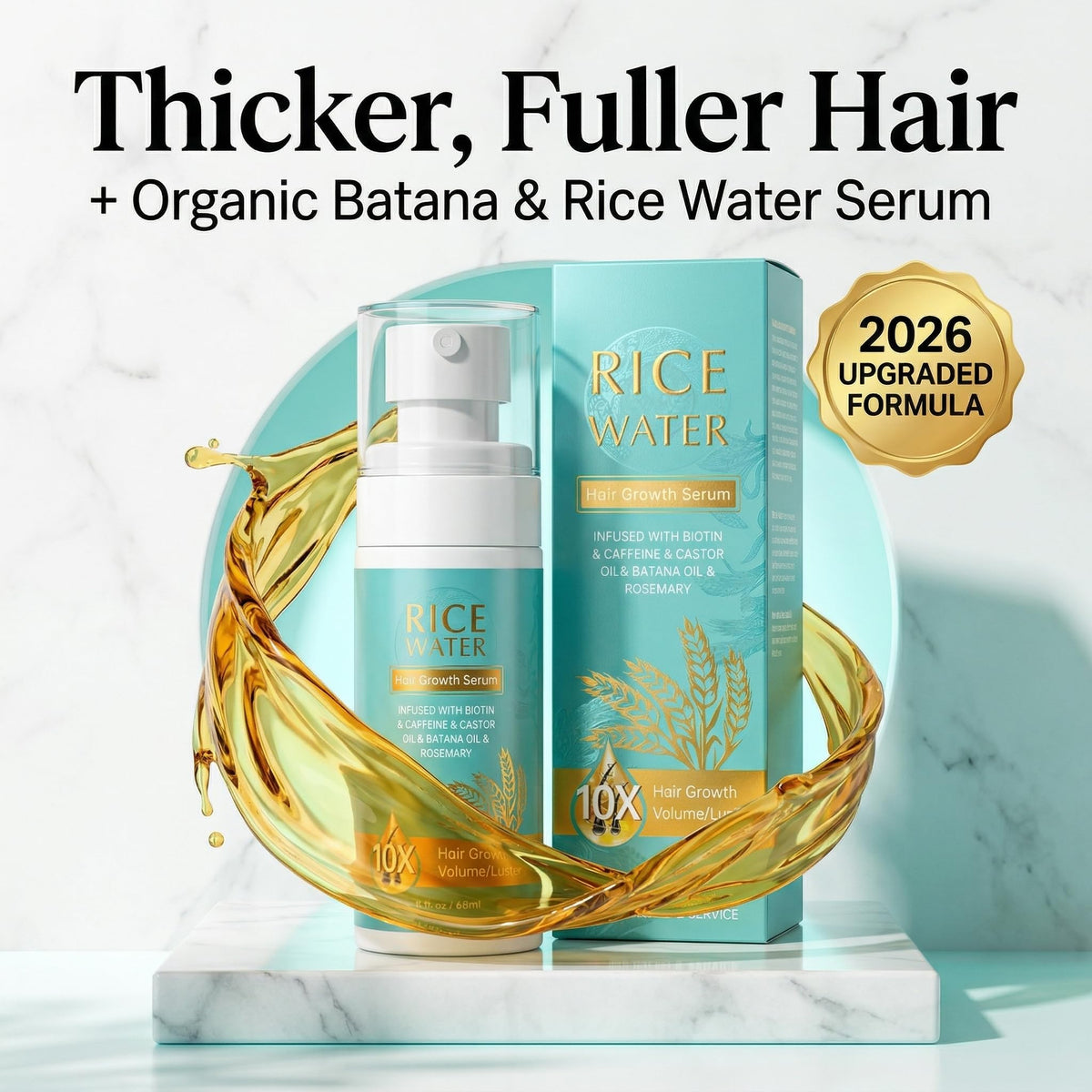 JTZDHFA Batana Oil daily-routine photo promotes simple scalp massage.