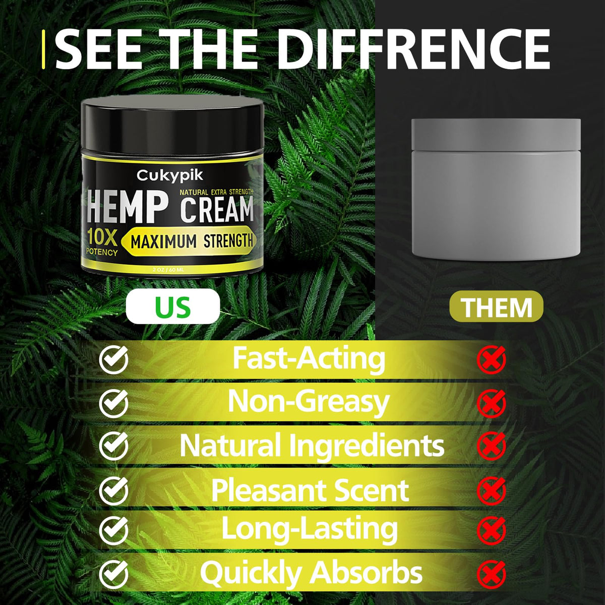 JUYIHEAL hemp cream texture application shows quick absorption without greasiness.