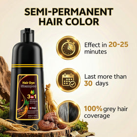 JUANCHI 500ml bottle highlighted for long-lasting color.