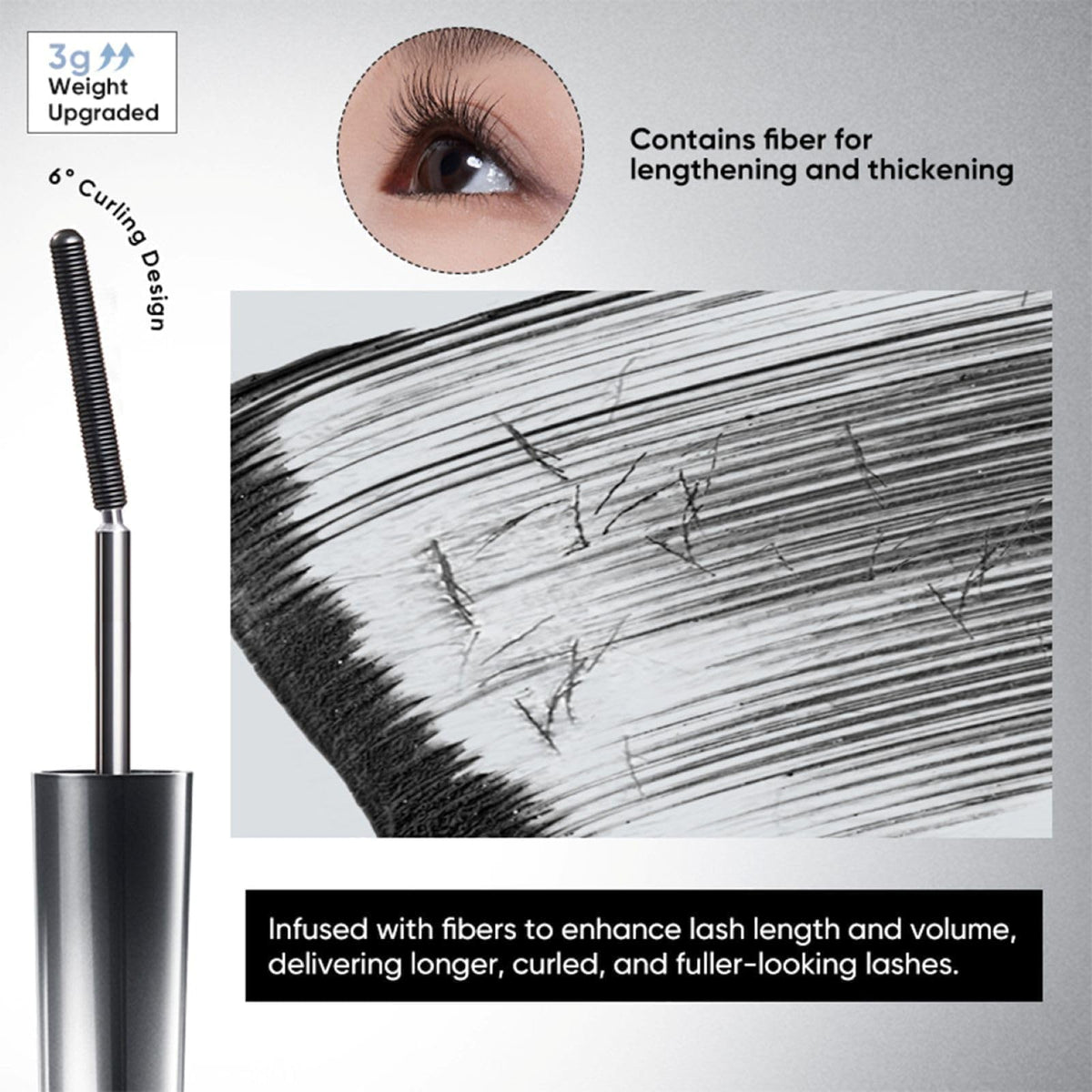 JUDYDOLL 24-hour wear keeps lashes defined without touch-ups