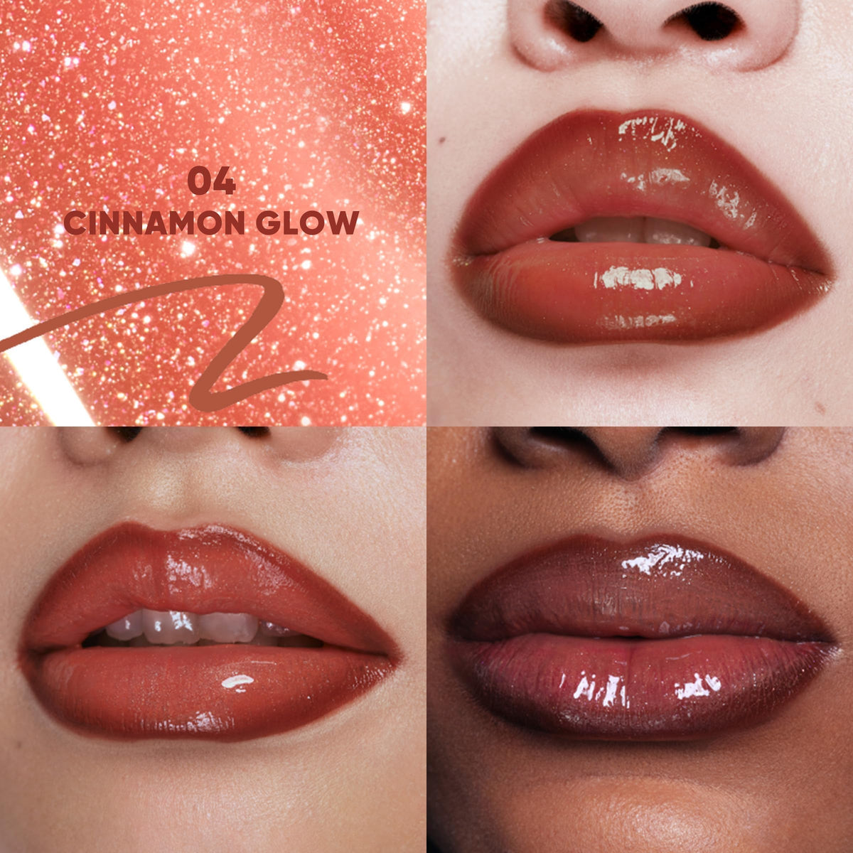 JUDYDOLL Cinnamon Glow packaging highlighting day-to-night versatility.