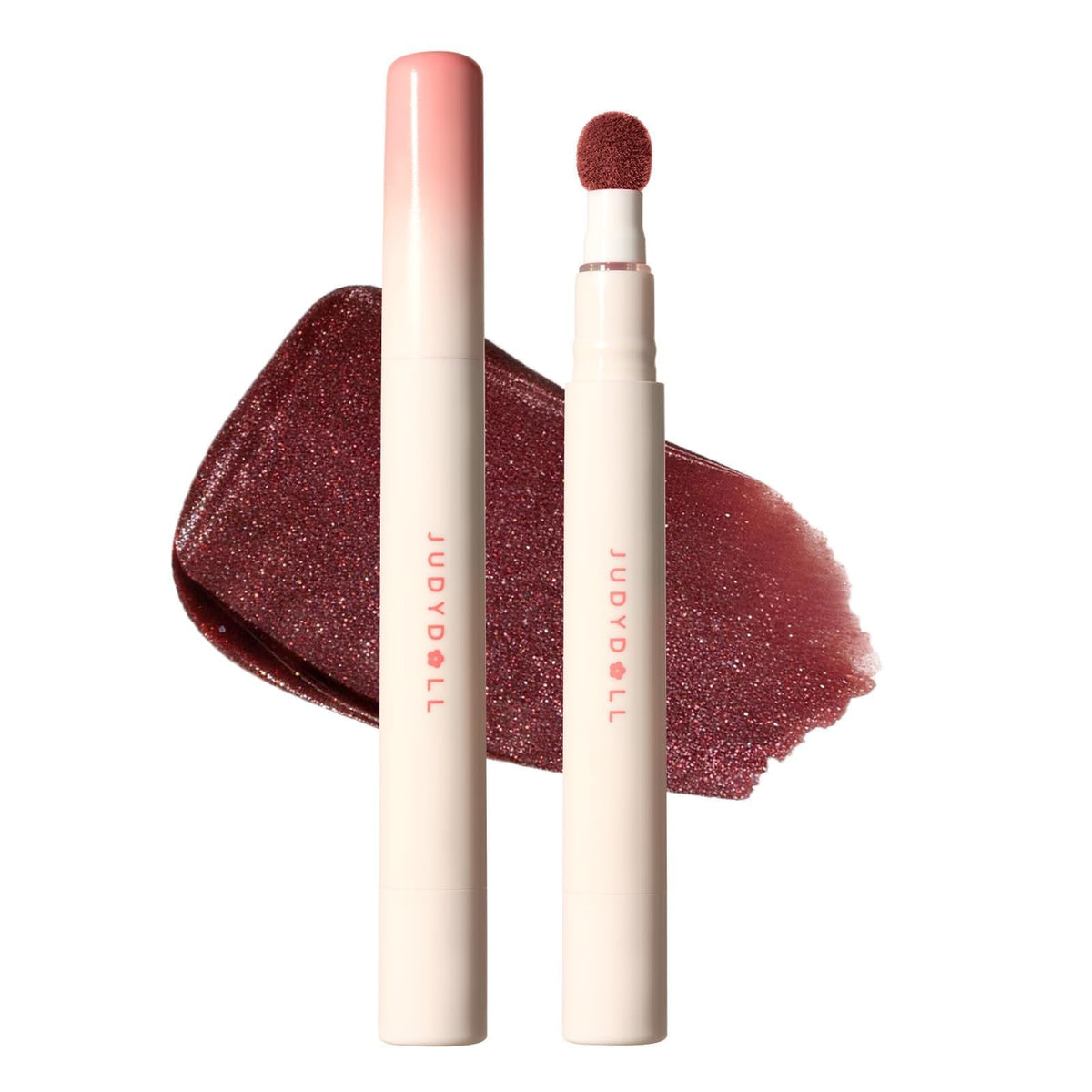 JUDYDOLL Cushion Matte Lip Cream packaging shown for on-the-go glam touch-ups
