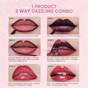JUDYDOLL Hydrating gloss finish for comfortable wear.