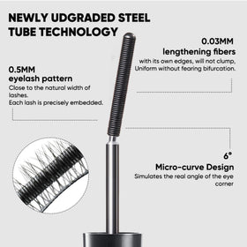 JUDYDOLL lash curler prep shows lifted, wide-awake effect before application