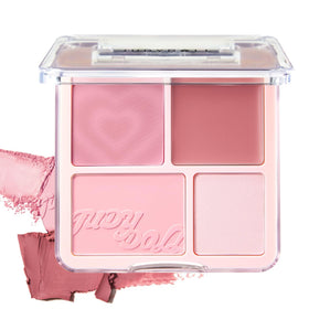 JUDYDOLL Lilac Ballet swatches reveal creamy texture and buildable color for natural glow.
