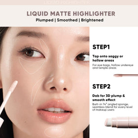 JUDYDOLL contour blend close-up shows seamless, natural finish