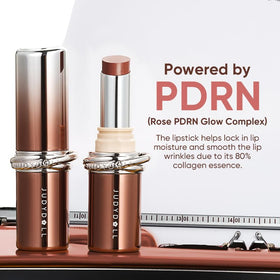 JUDYDOLL PDRN Stay Shine Lipstick long-wear-glow for a refined finish.