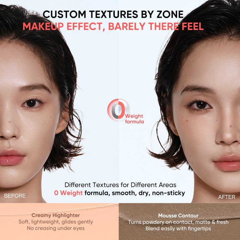JUDYDOLL Quick-Fix duo swatch showing 18-hour wear