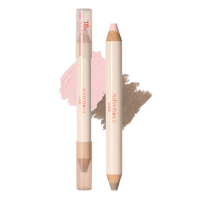 Judydoll Quick-Fix Contour Duo dual-ended design for instant sculpting.