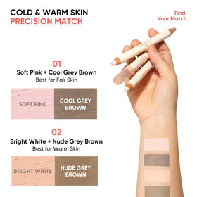 JUDYDOLL duo applied with fingertips for seamless sculpting