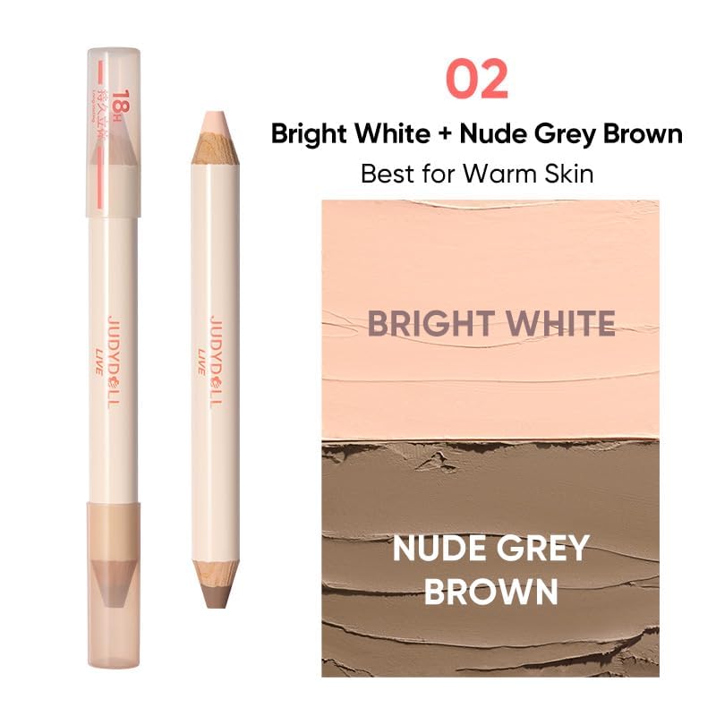 JUDYDOLL highlighter swatches in Soft Pink brighten cheekbones
