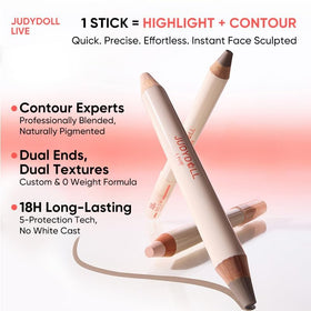 JUDYDOLL Quick-Fix contour and highlight textures blend smoothly