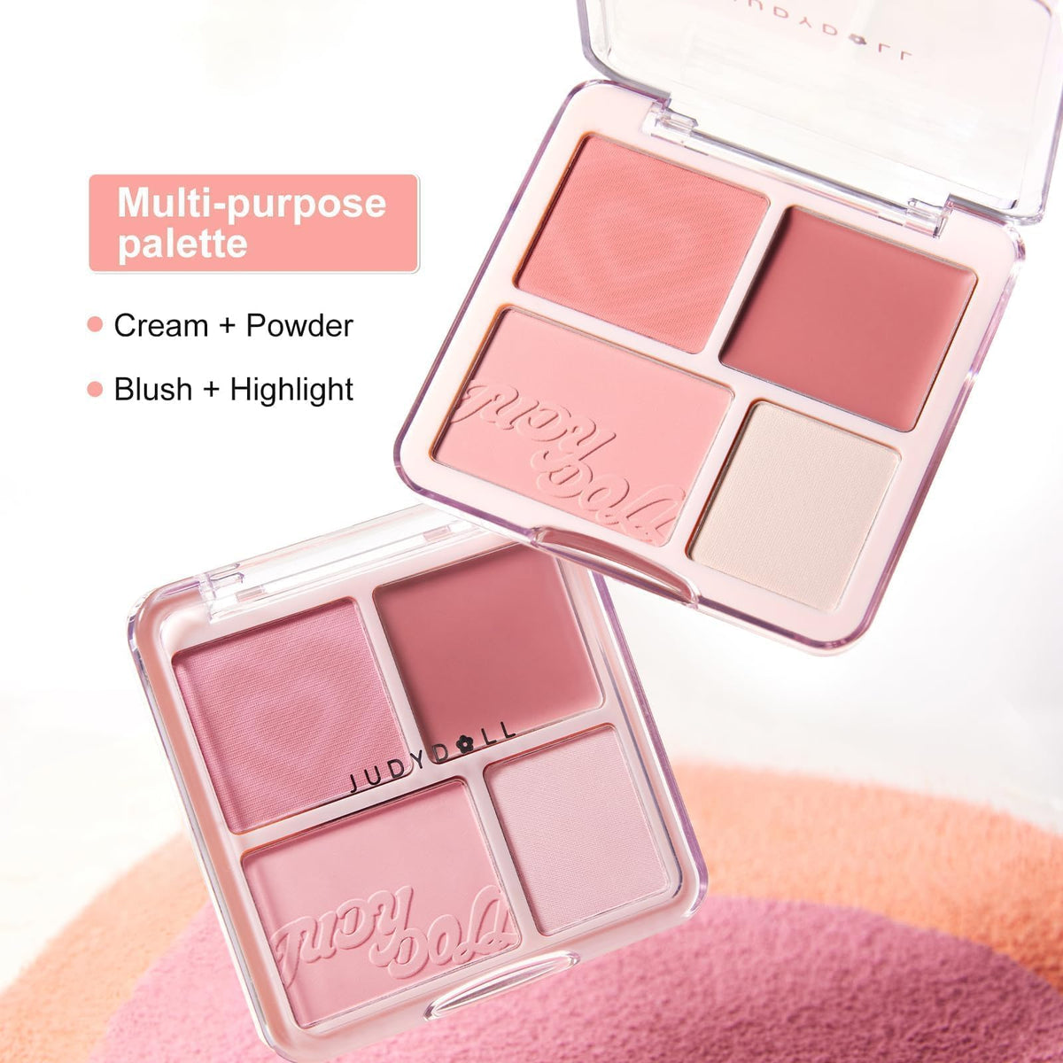 JUDYDOLL delivers a radiant look with a lightweight, breathable powder finish.