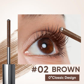 Judydoll tubing mascara closeup shows smudge-proof formula on lashes