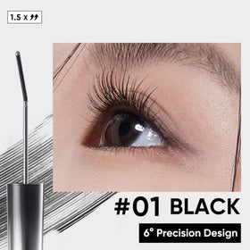 JUDYDOLL tubing mascara provides natural lash separation without clumps