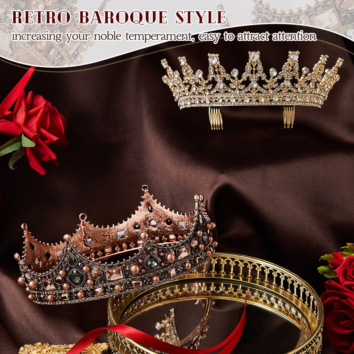 Juexica crystal rhinestones detail adds luxe sparkle under lights.