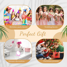 Juexica mini mirrors as thoughtful party favors for weddings and showers.