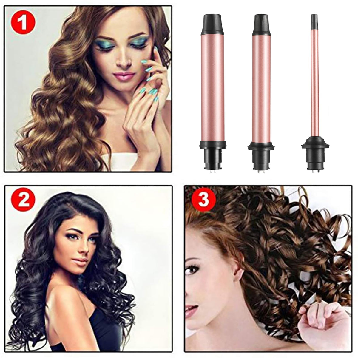 JuHaLeiw 2m cord with 360 degree rotation for smooth styling