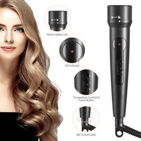 JuHaLeiw ceramic-tourmaline technology for smoother hair
