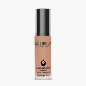 Juice Beauty Phyto-Pigments Flawless Serum Foundation bottle shows buildable coverage