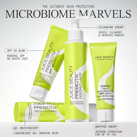 Juice Beauty PREBIOTIX C-Boost72 packaging closeup emphasizes vegan, cruelty-free ethos.