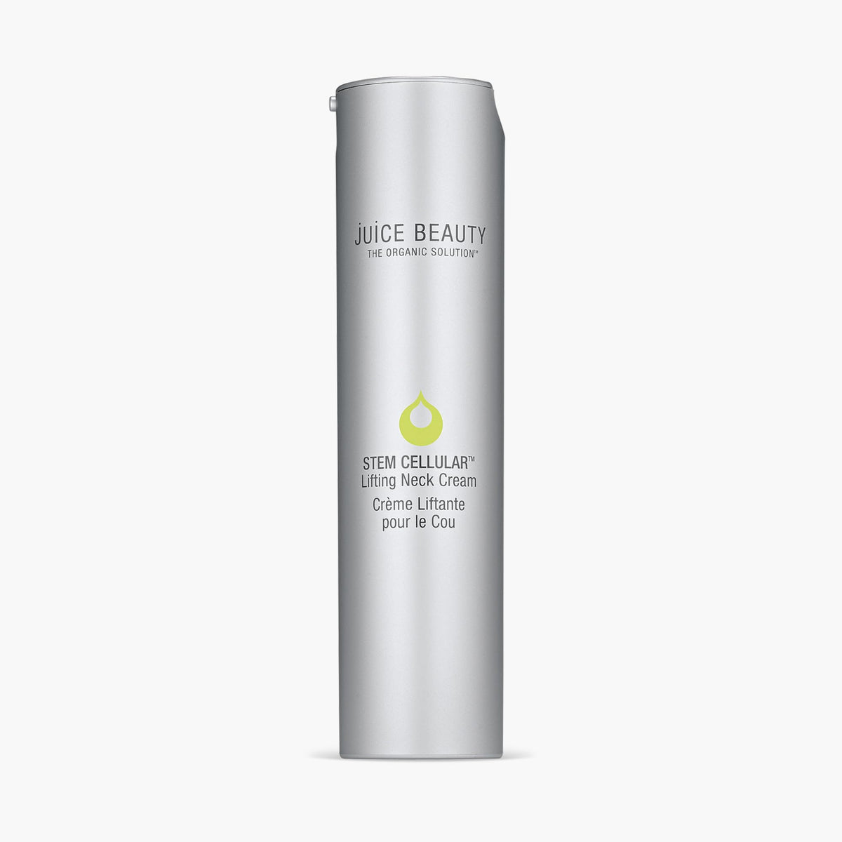 Juice Beauty Stem Cellular Peptide Lifting Neck Cream bottle promoting firming for neck skin.
