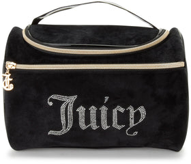 Juicy Couture hanging duffel design provides convenient access on trips.